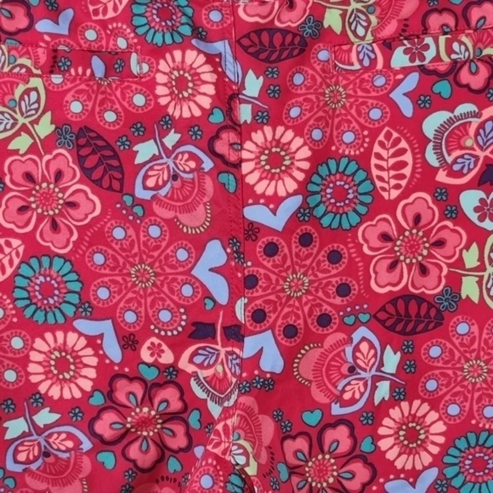 REI Girls Floral Splash Water‎ Short Dragon Fruit Large 14-16 NWT Holiday Vacay